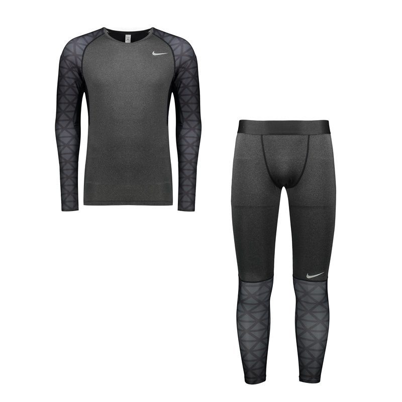 ‫ست لگ و استرج ورزشی مردانه نایک مدل 0926 Pro Sport LZ طوسی