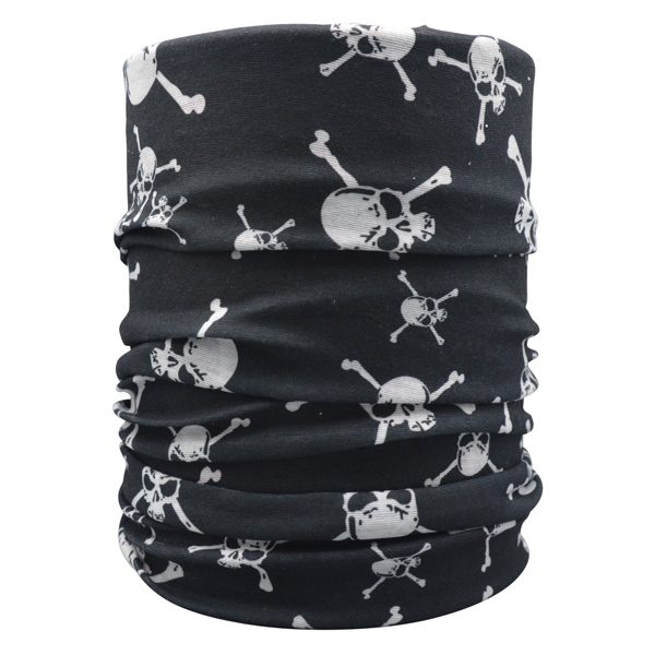 اسکارف و دستمال سر و گردن اسکلتی مدل FullSkull-31630