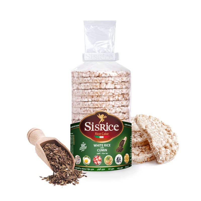 سیس رایس کیک برنج رژیمی سیس رایس کیک برنج رژیمی