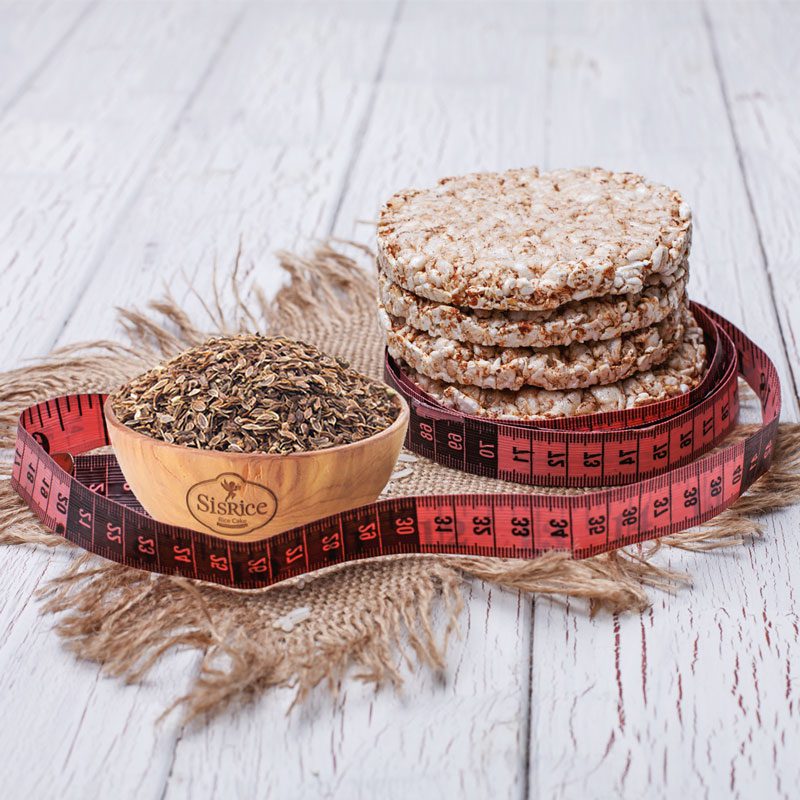 سیس رایس کیک برنج رژیمی سیس رایس کیک برنج رژیمی