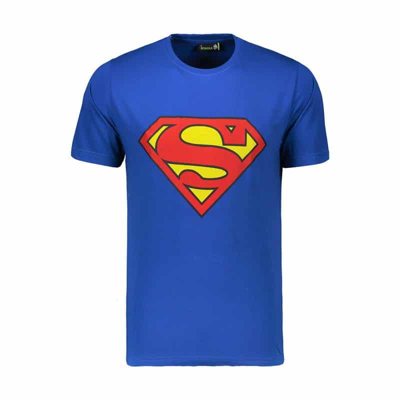 تیشرت اسپرت سوپرمن مدل SPL-SUPER آبی