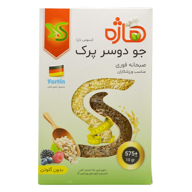جو دوسر پرک صبحانه ورزشی بدون گلوتن هاژه 575 گرمی