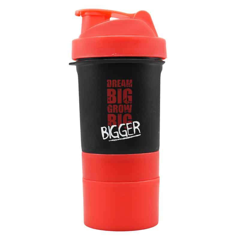 شیکر ورزشی سه تیکه  بد اس مدل Bigger ظرفیت 0.4 لیتر