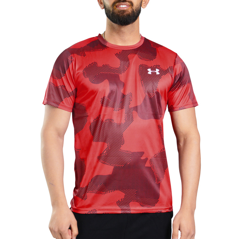 تیشرت ورزشی مردانه آندر آرمور مدل Heat Gear-2A0746 قرمز