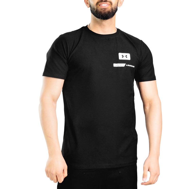 تیشرت ورزشی مردانه آندر آرمور مدل mub-072 مشکی