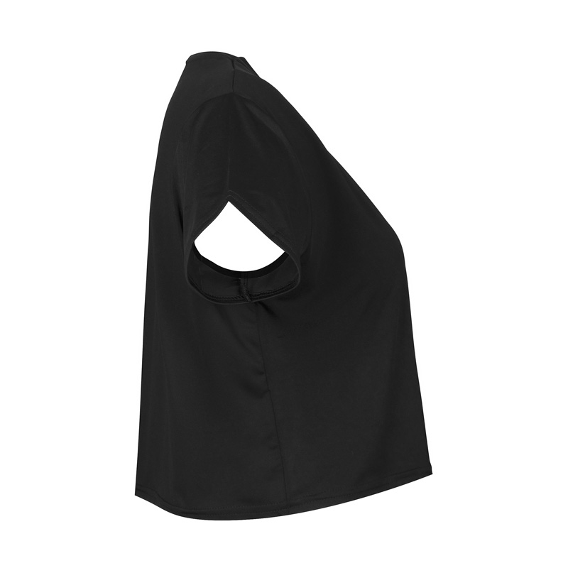کراپ ورزشی زنانه نایک مدل Py-2B1361 مشکی نیمرخ کراپ ورزشی زنانه نایک مدل Py-2B1361 مشکی نیمرخ