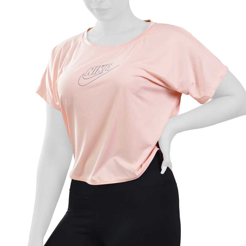 کراپ ورزشی زنانه نایک مدل KRS-2B1781 صورتی