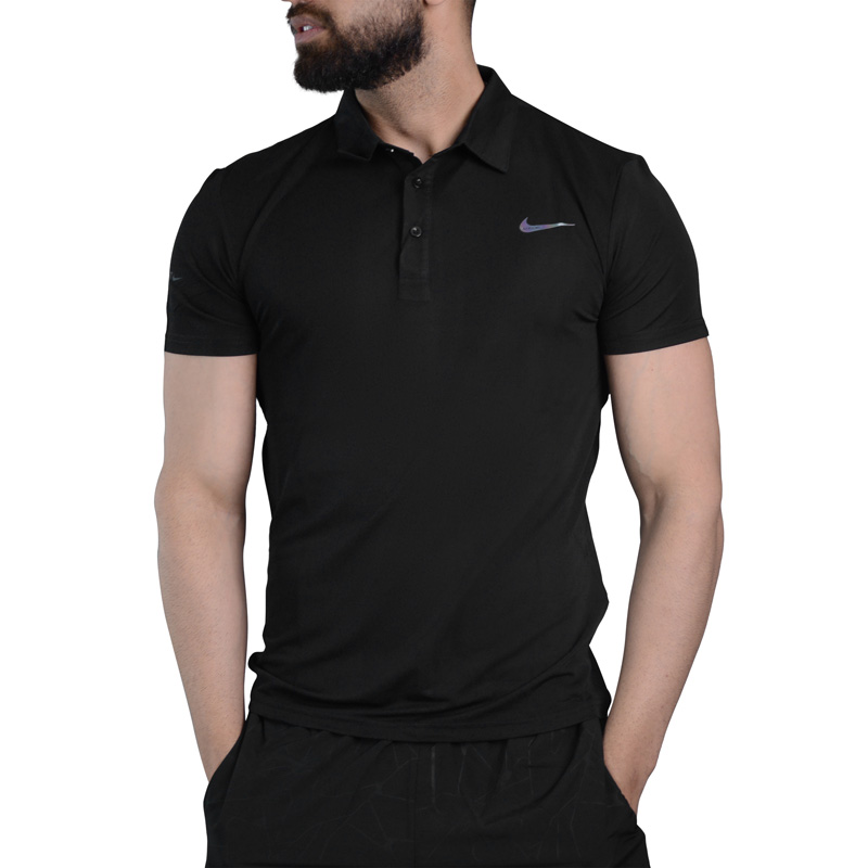 پولوشرت ورزشی مردانه نایک مدل P-7305 مشکی