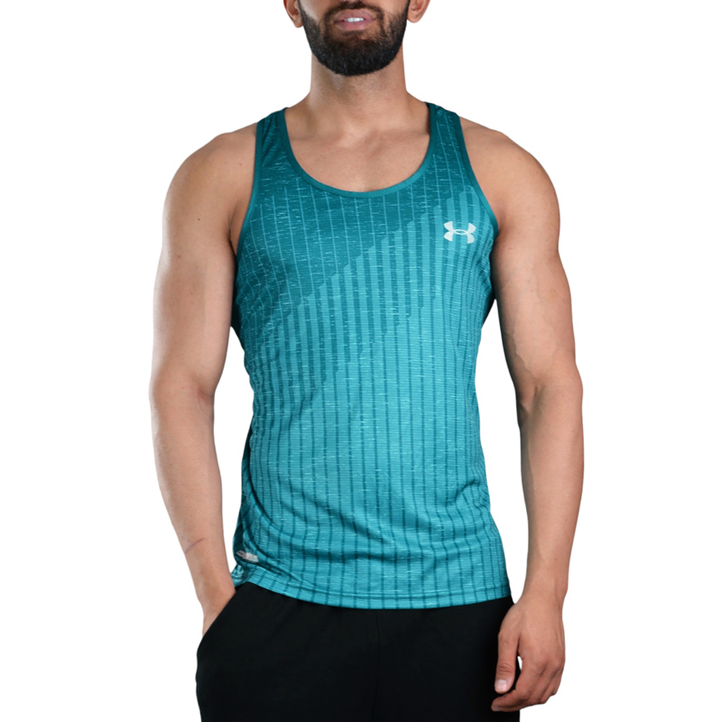 رکابی ورزشی مردانه آندر آرمور مدل Heat Gear-3C382 آبی