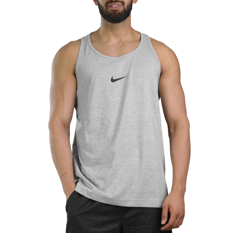 رکابی ورزشی مردانه نایک مدل CNA-Dri Fit-3D397 طوسی روشن