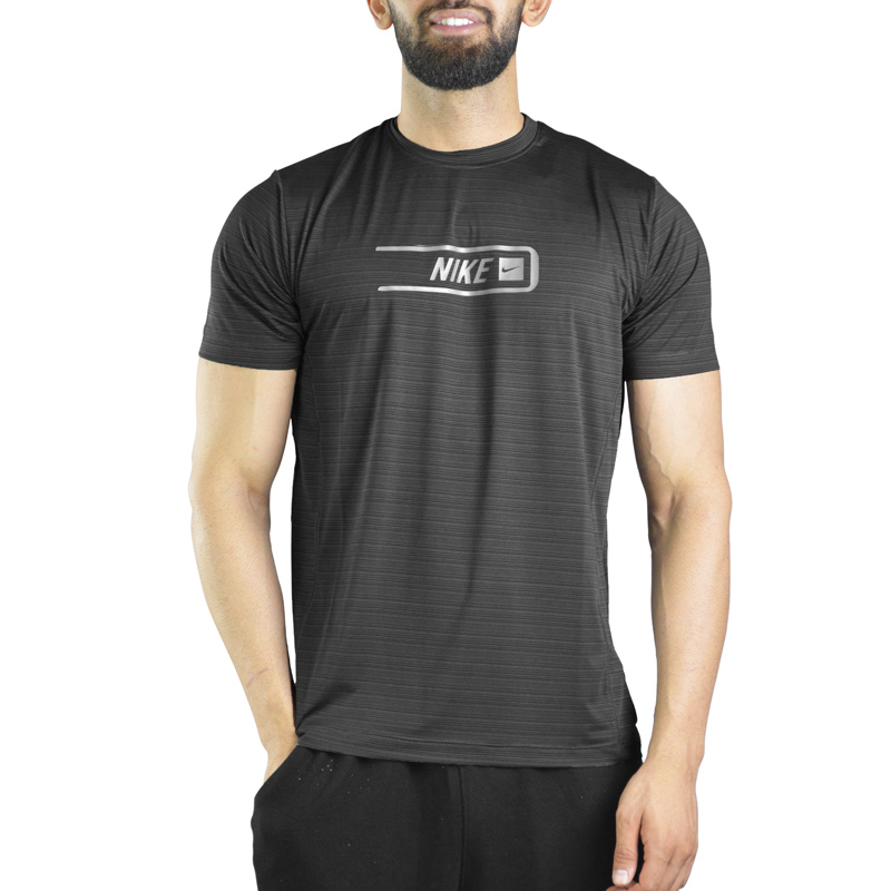 تیشرت ورزشی مردانه نایک مدل DS-3D622 طوسی