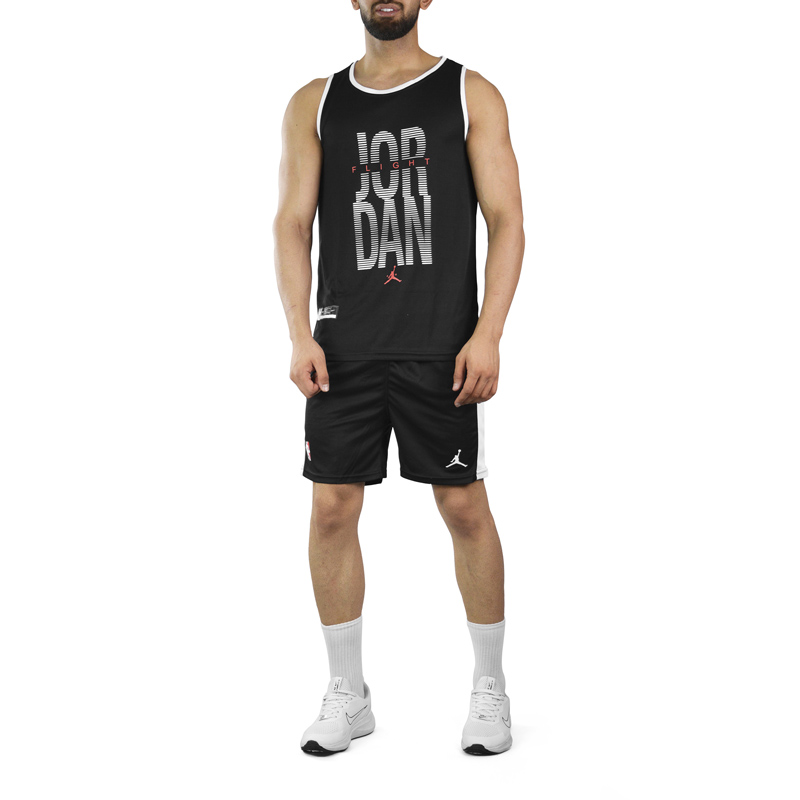 ست رکابی و شلوارک ورزشی مردانه جردن مدل PY-NBA-3D522 مشکی