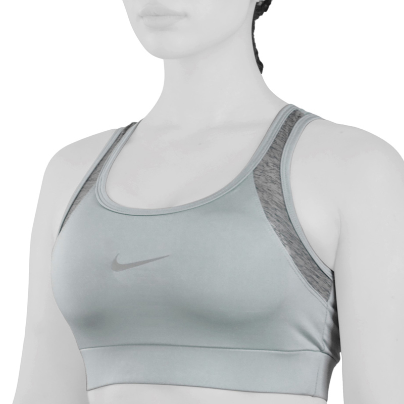 نیم تنه ورزشی زنانه نایک مدل Dri Fit-IM443 طوسی روشن