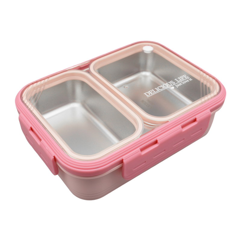 ظرف غذا لانچ باکس مدل 2Box-Lax Son ظرفیت 700 میلی لیتر