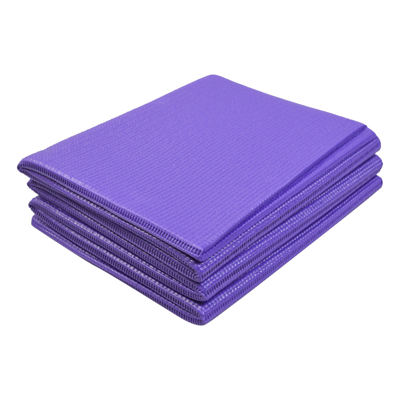 مت یوگا و پیلاتس تاشو مدل Aura Mat ضخامت 4 میلی متر بنفش مت یوگا و پیلاتس تاشو مدل Aura Mat ضخامت 4 میلی متر بنفش